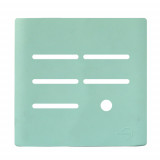 Placa p/ 5 Interruptores + Furo 4x4 - Novara Siciliano